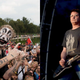 The good clown Violent J, left, and the sage musician Albini, right.